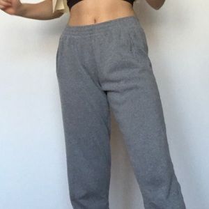 Light grey Brandy Melville sweatpants.